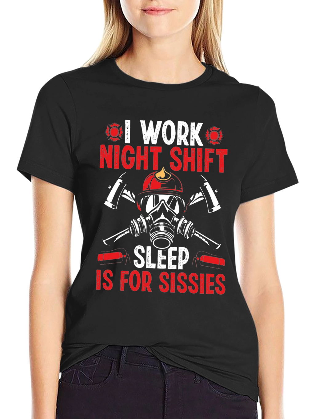 Firefighter Night Shift T-Shirt