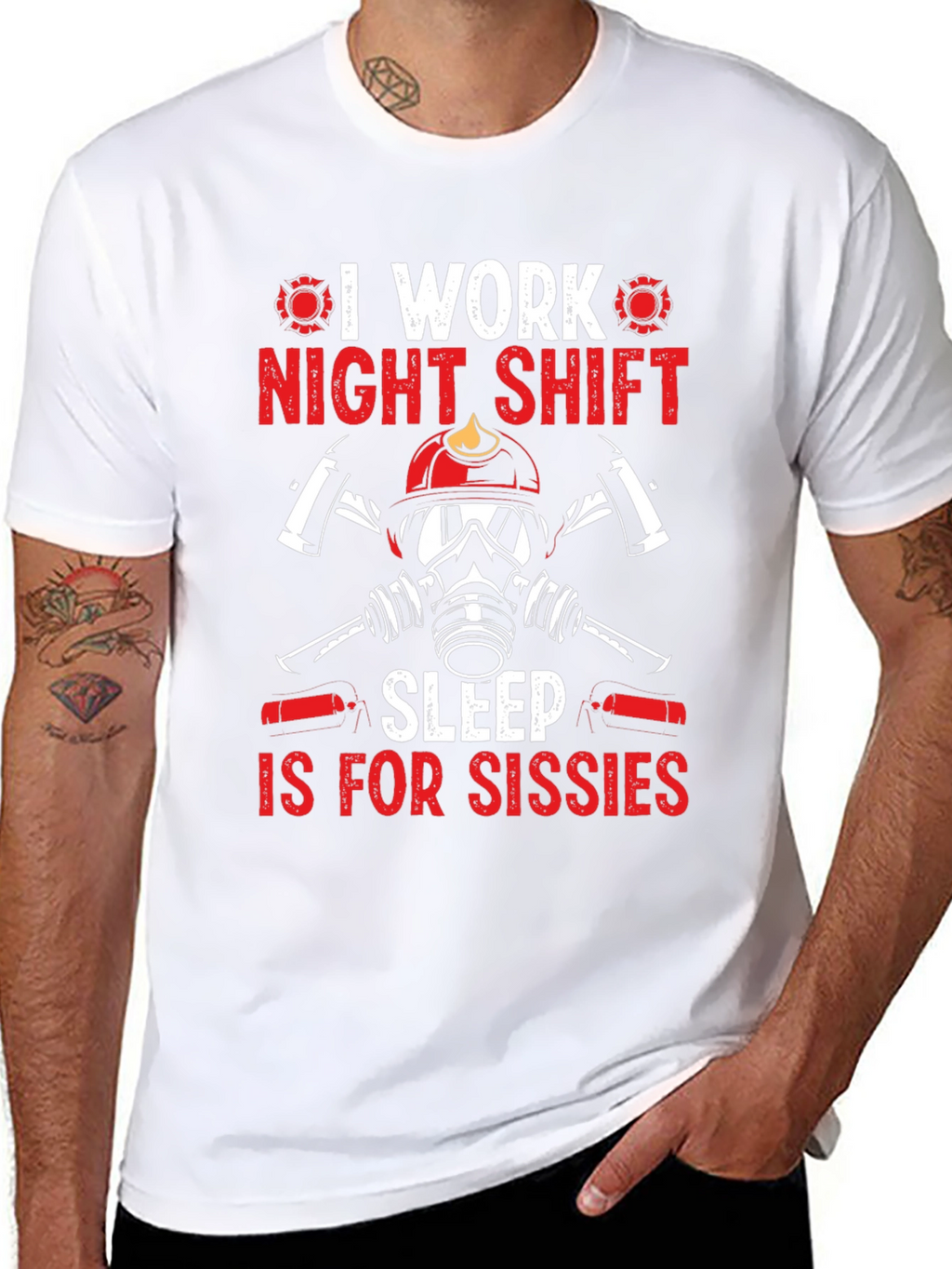 Firefighter Night Shift T-Shirt