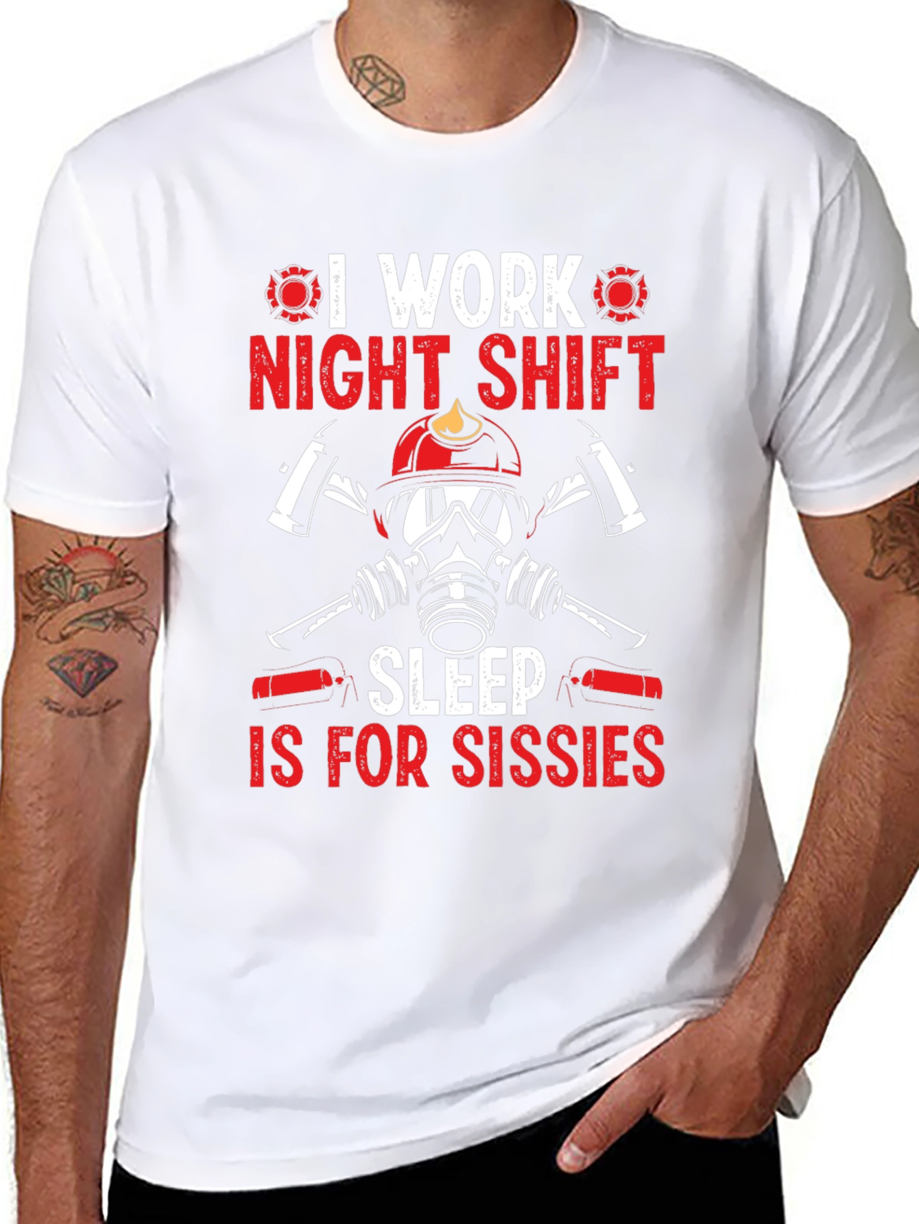 Firefighter Night Shift T-Shirt