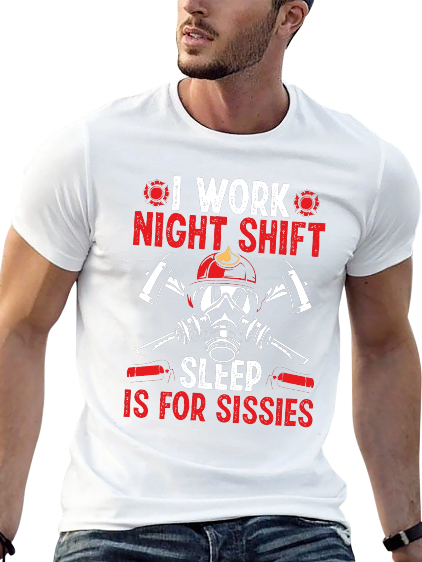 Firefighter Night Shift T-Shirt