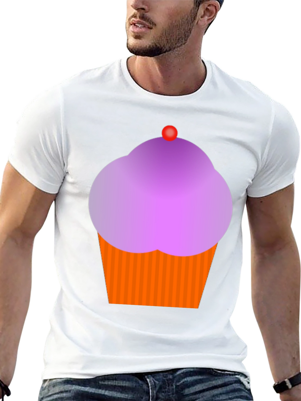Cupcake Graphic T-Shirt - Sweet Treat Tee