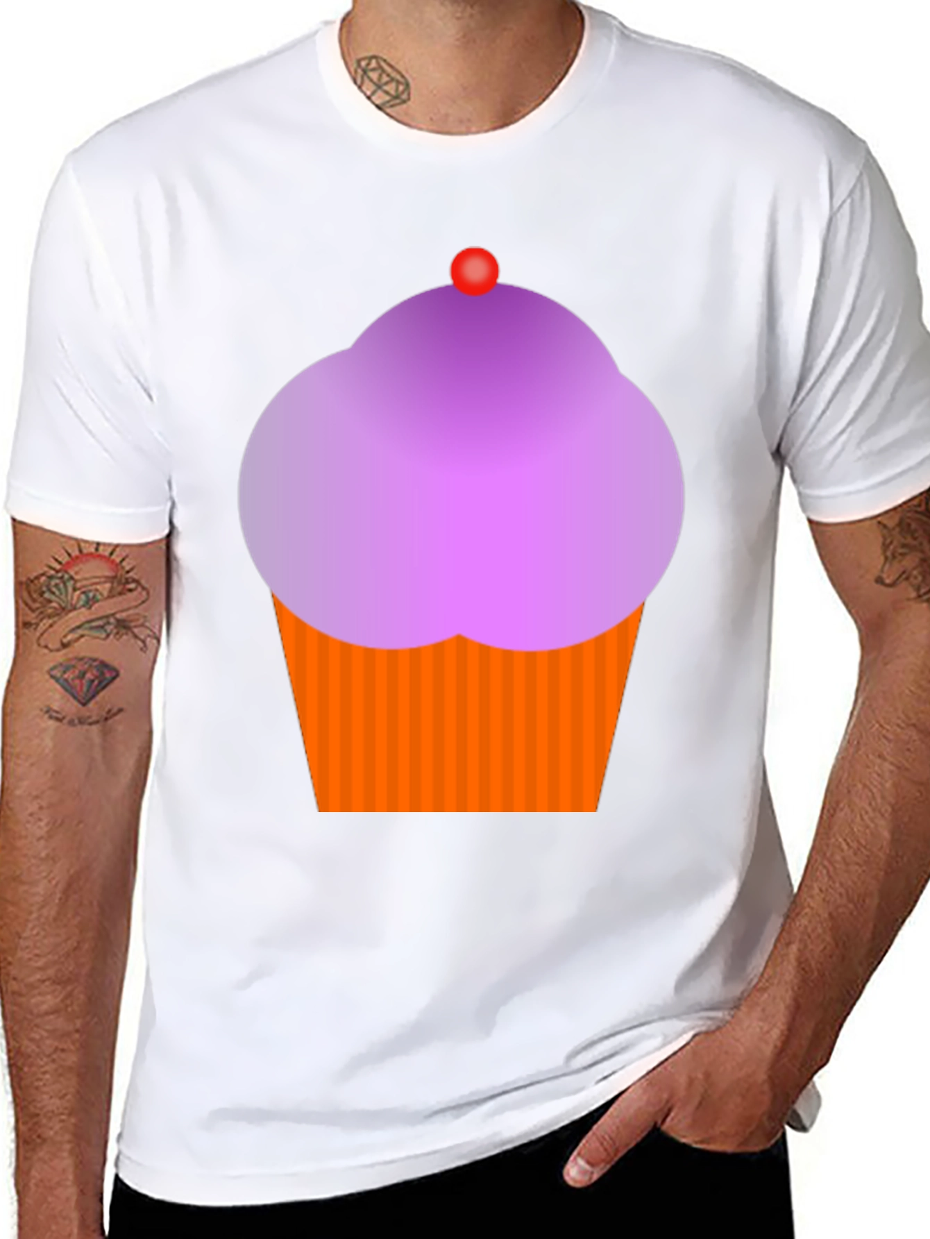 Cupcake Graphic T-Shirt - Sweet Treat Tee