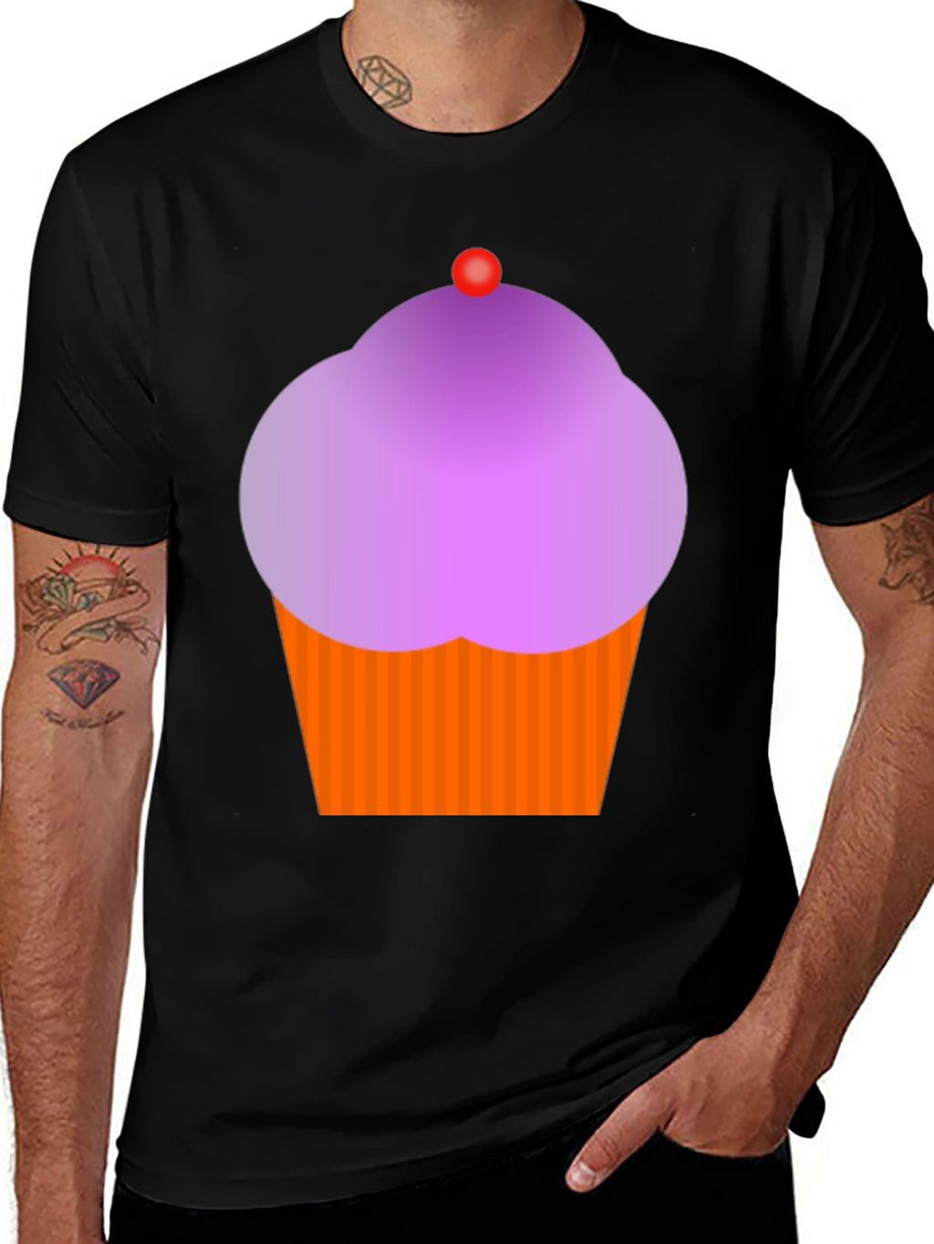 Cupcake Graphic T-Shirt - Sweet Treat Tee