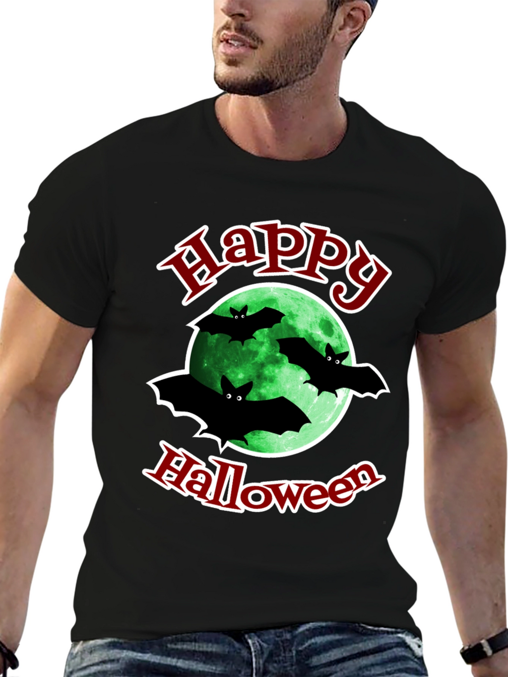 Happy Halloween Bat T-Shirt