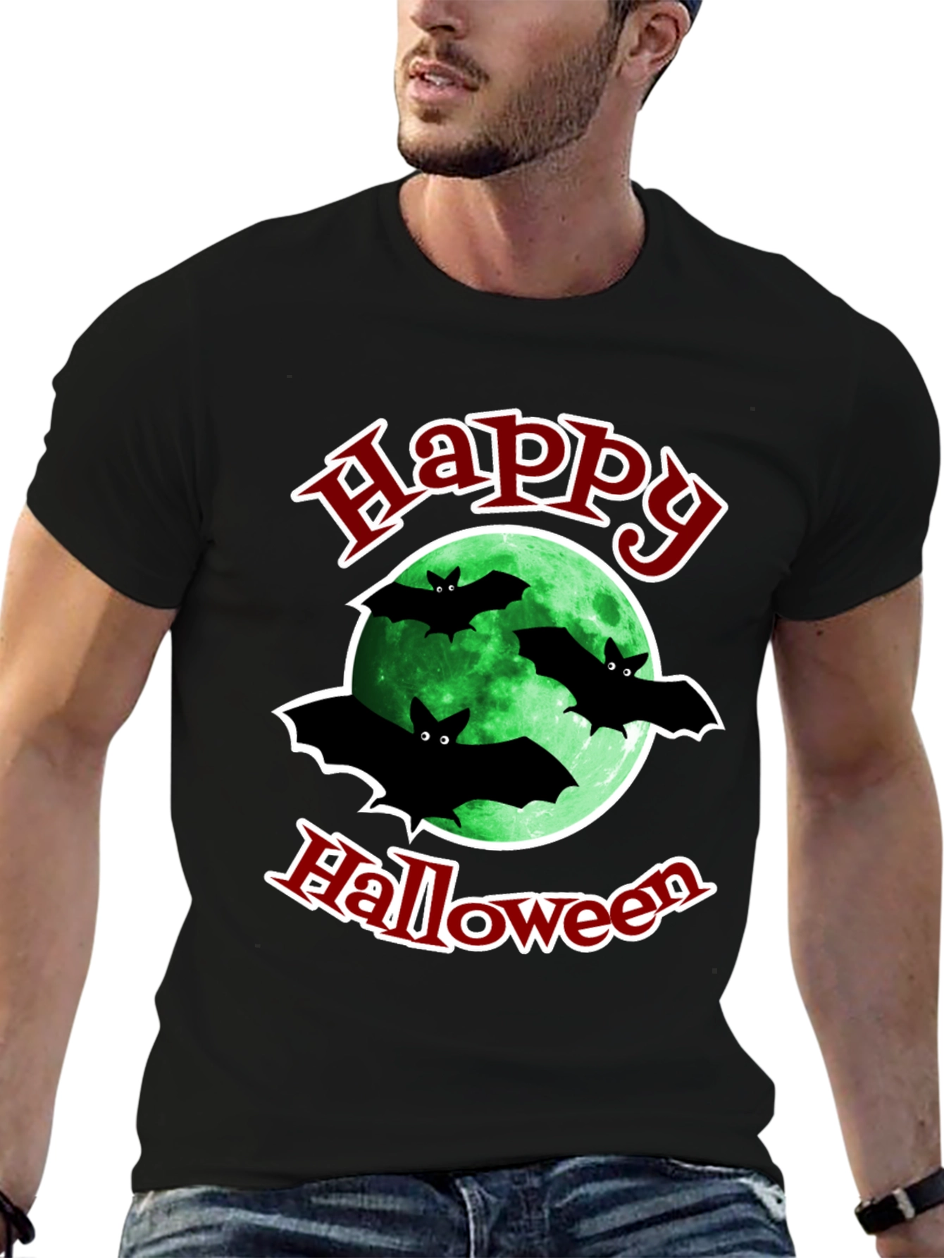 Happy Halloween Bat T-Shirt