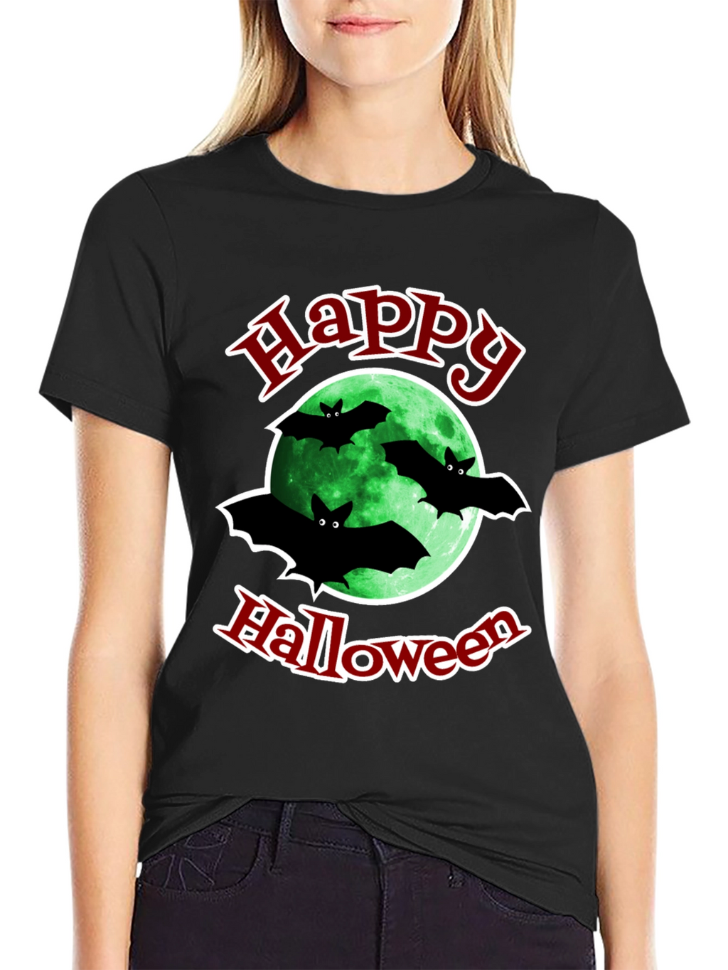 Happy Halloween Bat T-Shirt