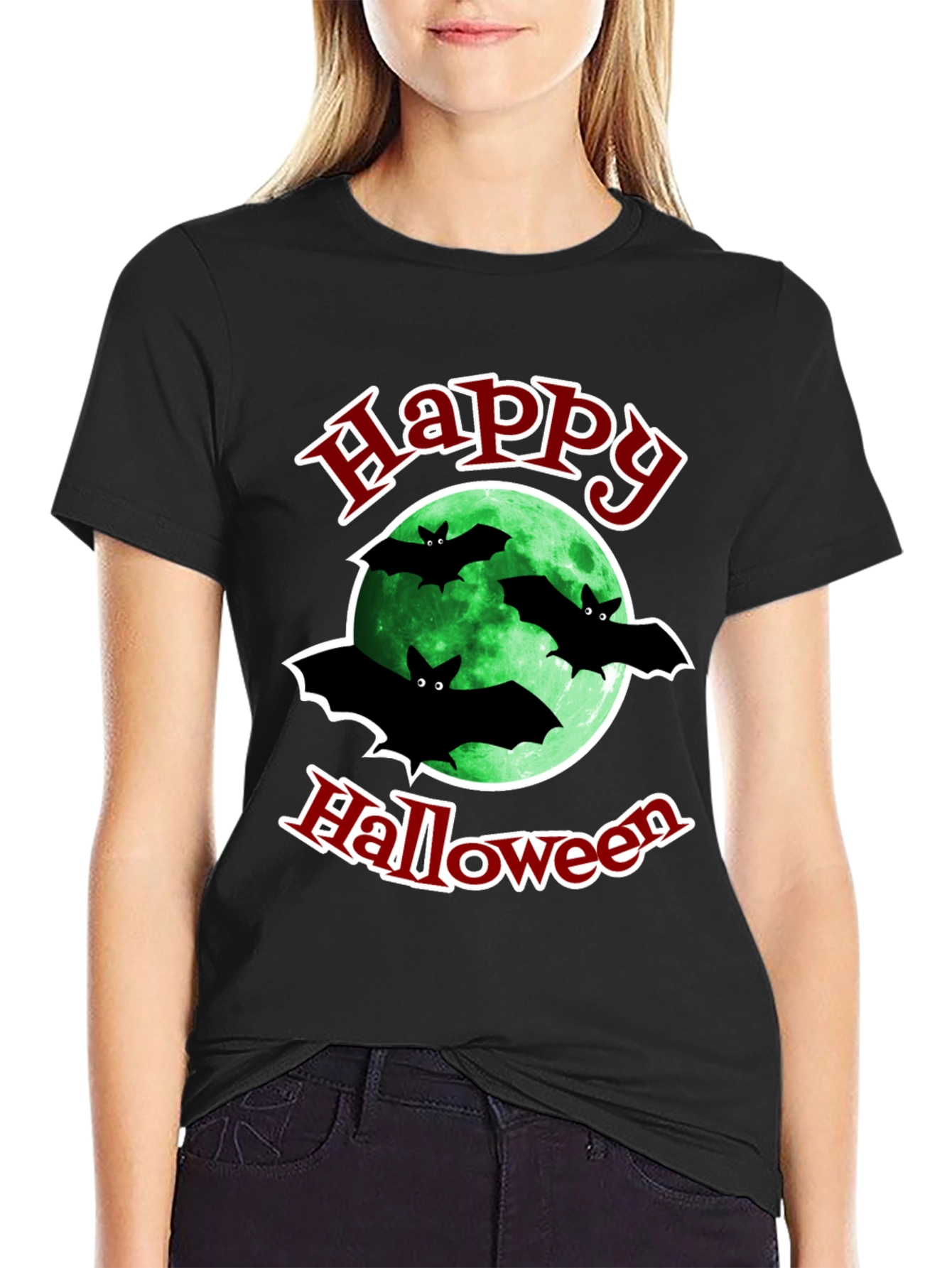 Happy Halloween Bat T-Shirt