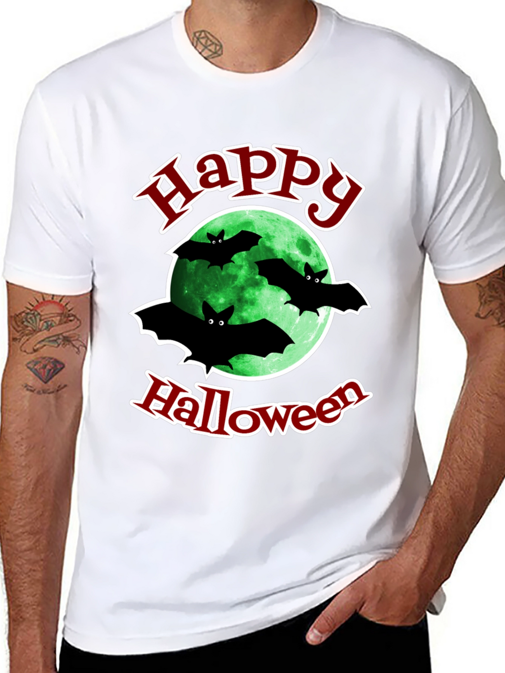 Happy Halloween Bat T-Shirt