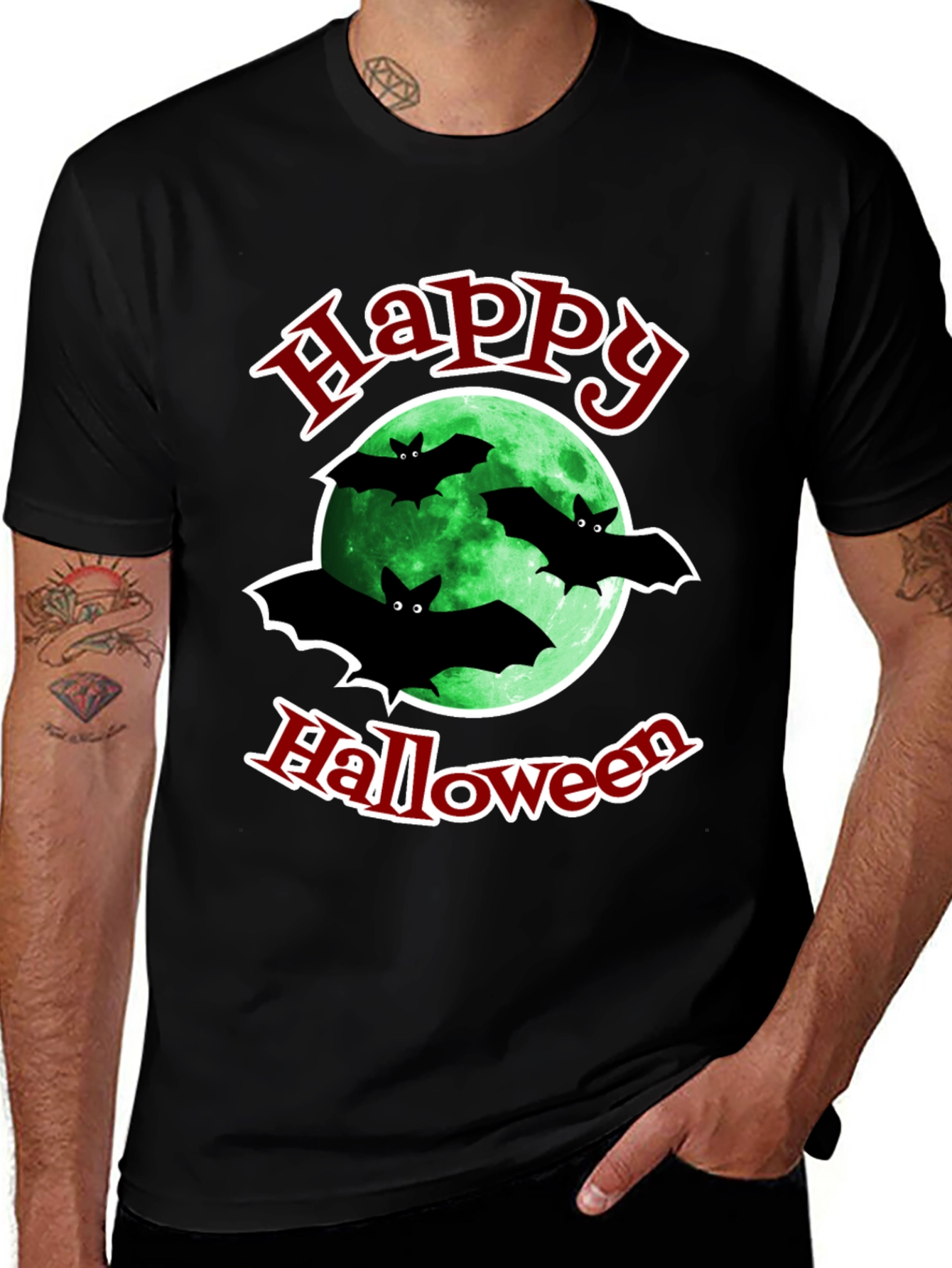 Happy Halloween Bat T-Shirt
