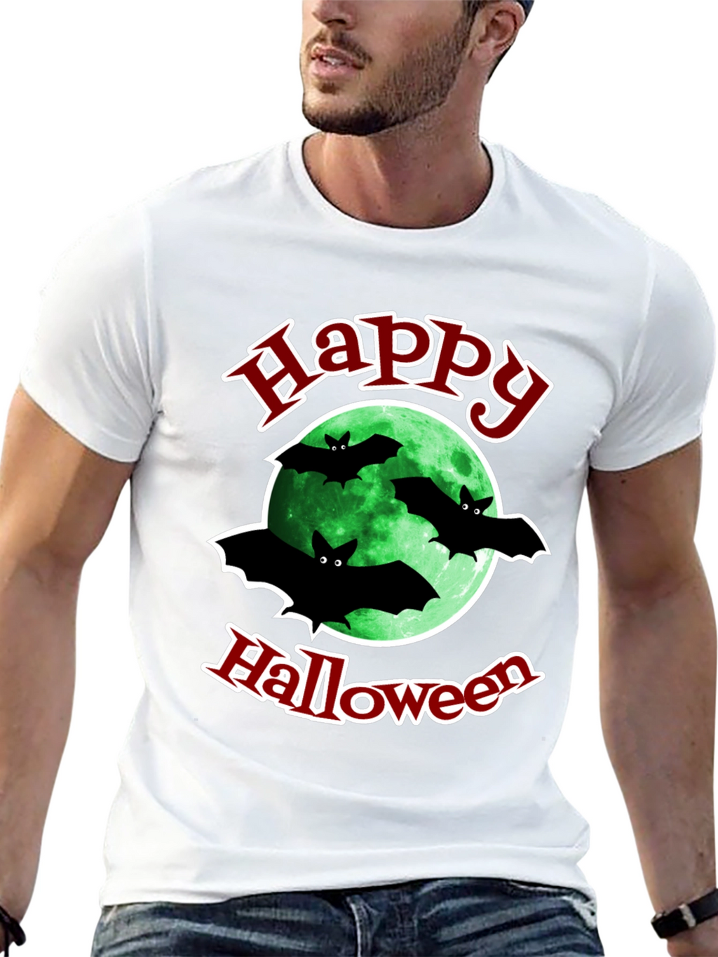Happy Halloween Bat T-Shirt