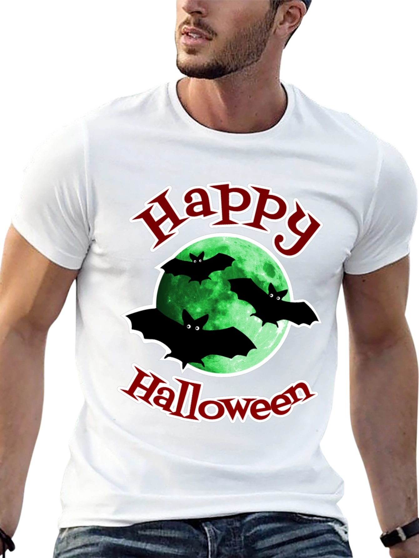 Happy Halloween Bat T-Shirt