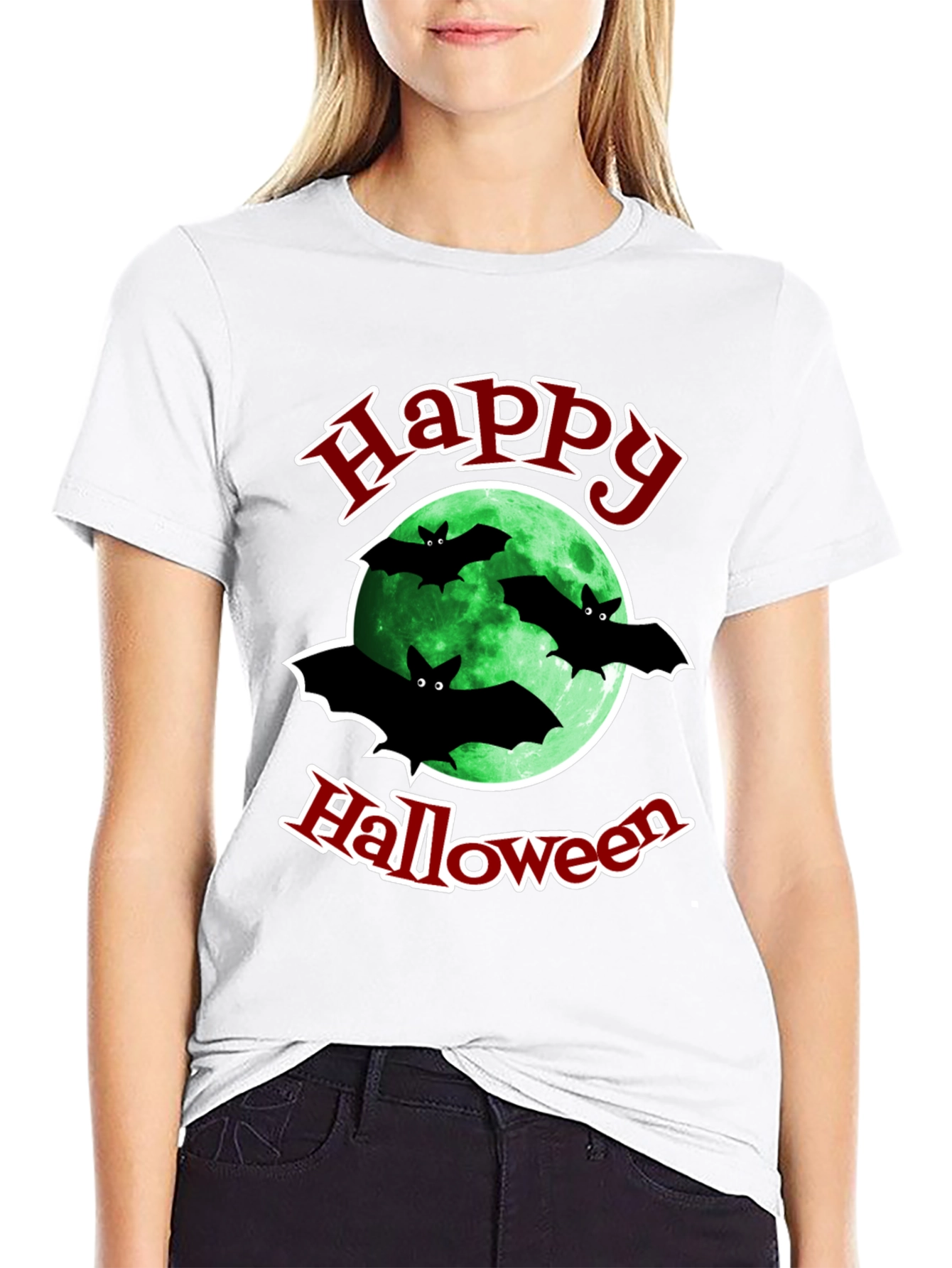 Happy Halloween Bat T-Shirt