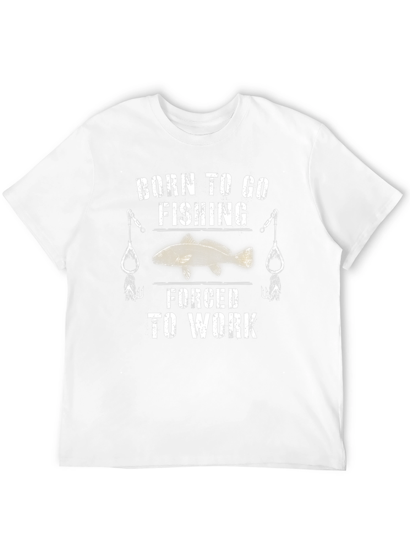 Born to Go Fishing Mens Graphic Tee