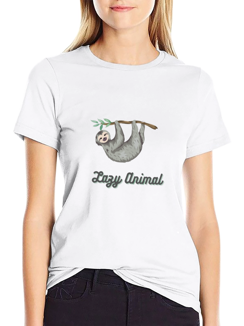 Lazy Animal Sloth Tee