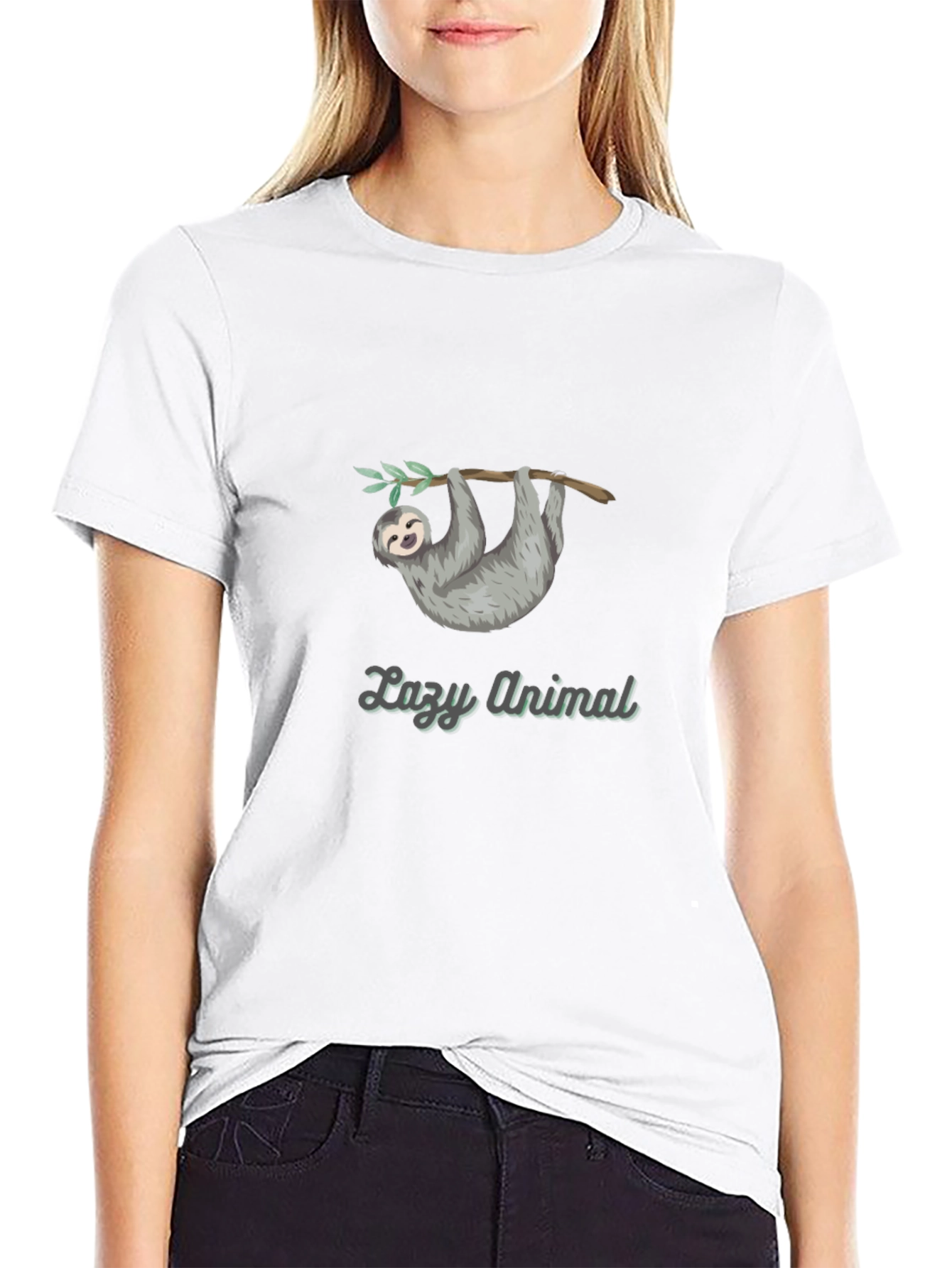 Lazy Animal Sloth Tee