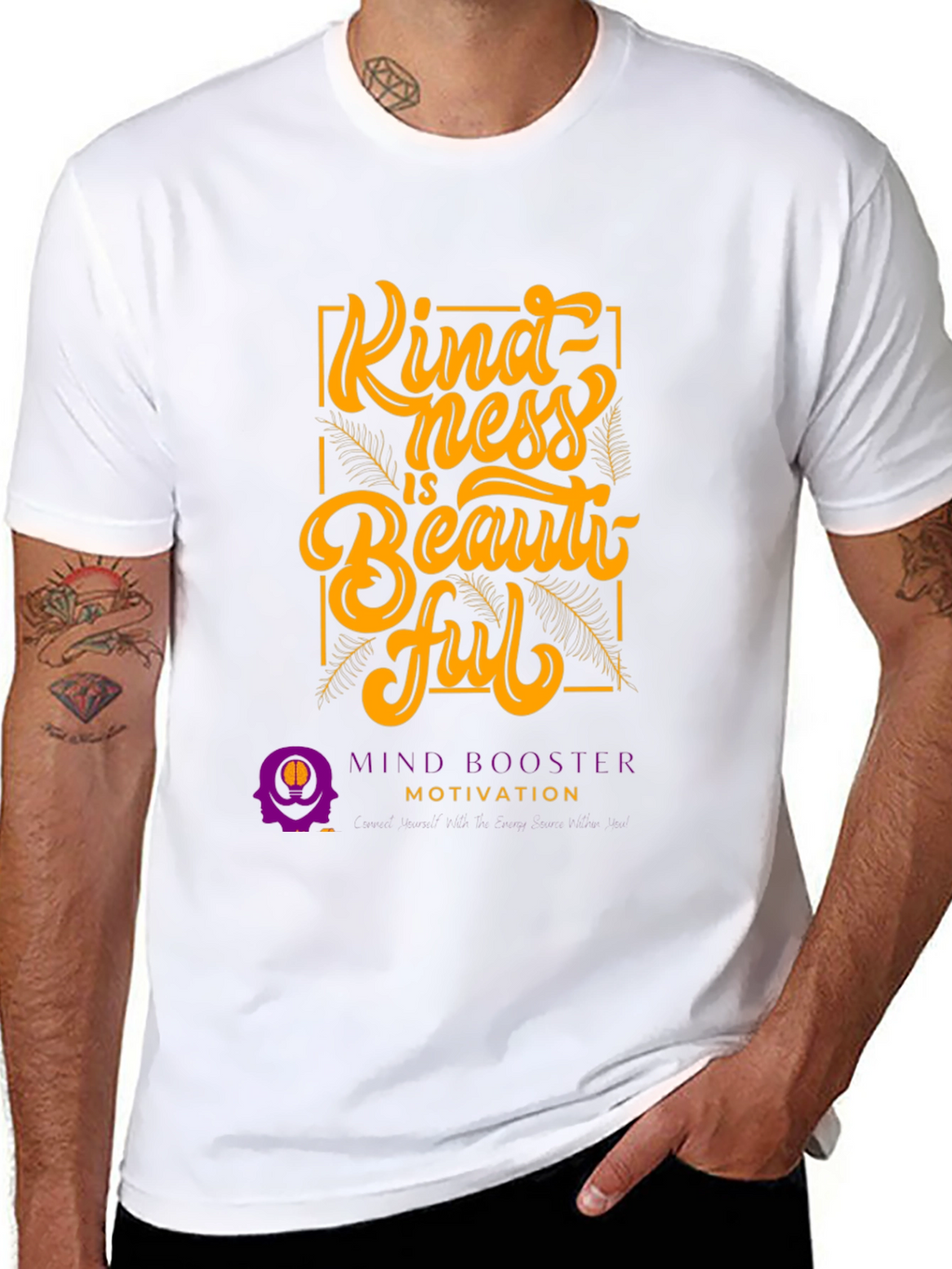Kindness is Beautiful Graphic Tee - Motivational T-Shirt