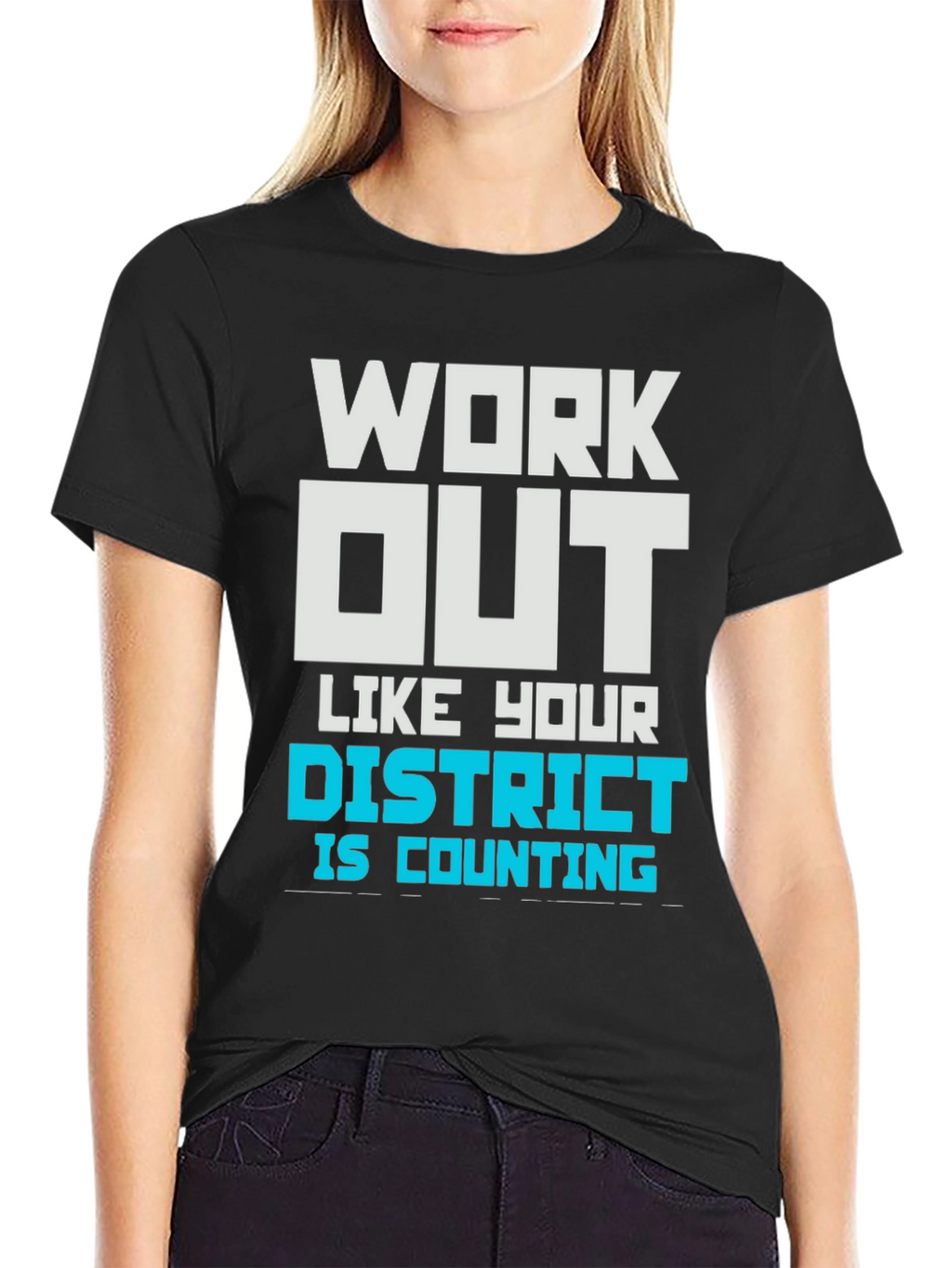 Work Out Like Your District T-Shirt