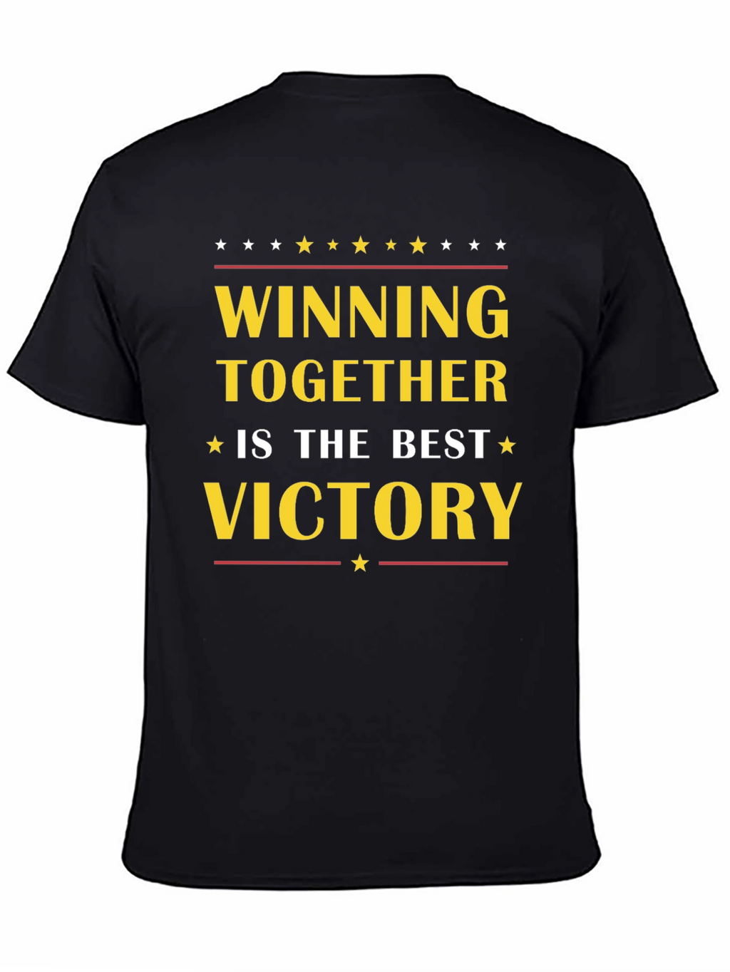 Winning Together Victory T-Shirt - Motivational Tee