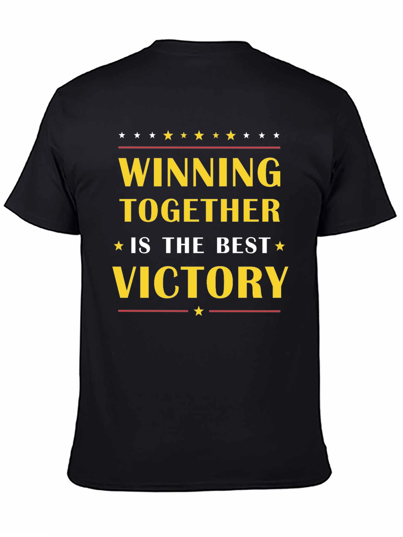Winning Together Victory T-Shirt - Motivational Tee
