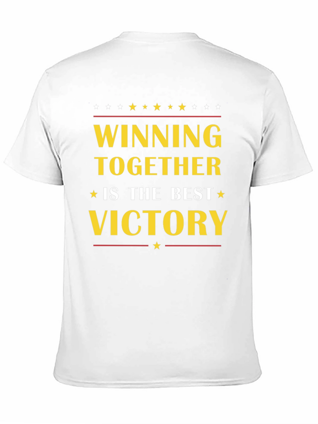 Winning Together Victory T-Shirt - Motivational Tee