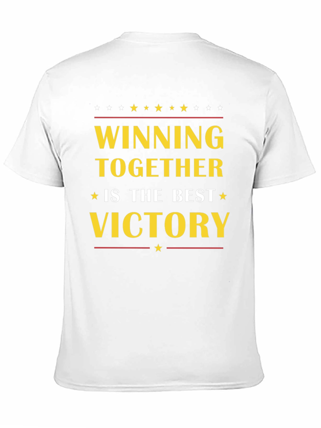 Winning Together Victory T-Shirt - Motivational Tee