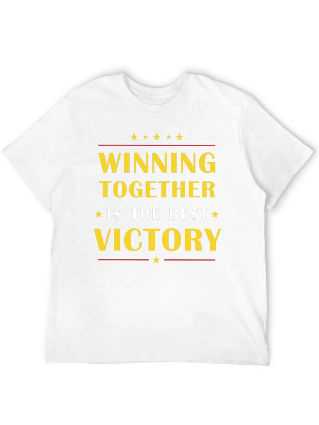 Winning Together Victory T-Shirt - Motivational Tee