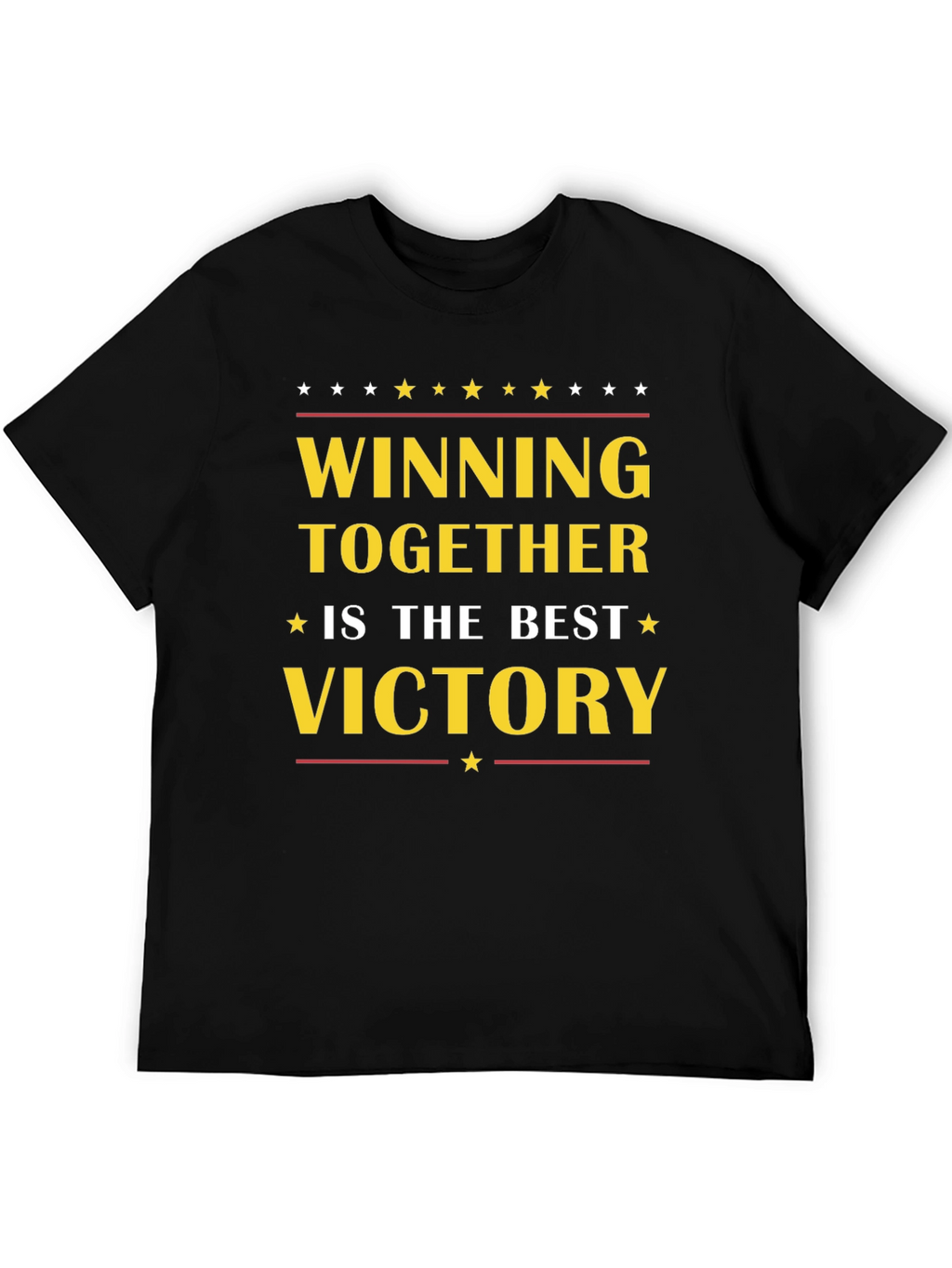 Winning Together Victory T-Shirt - Motivational Tee