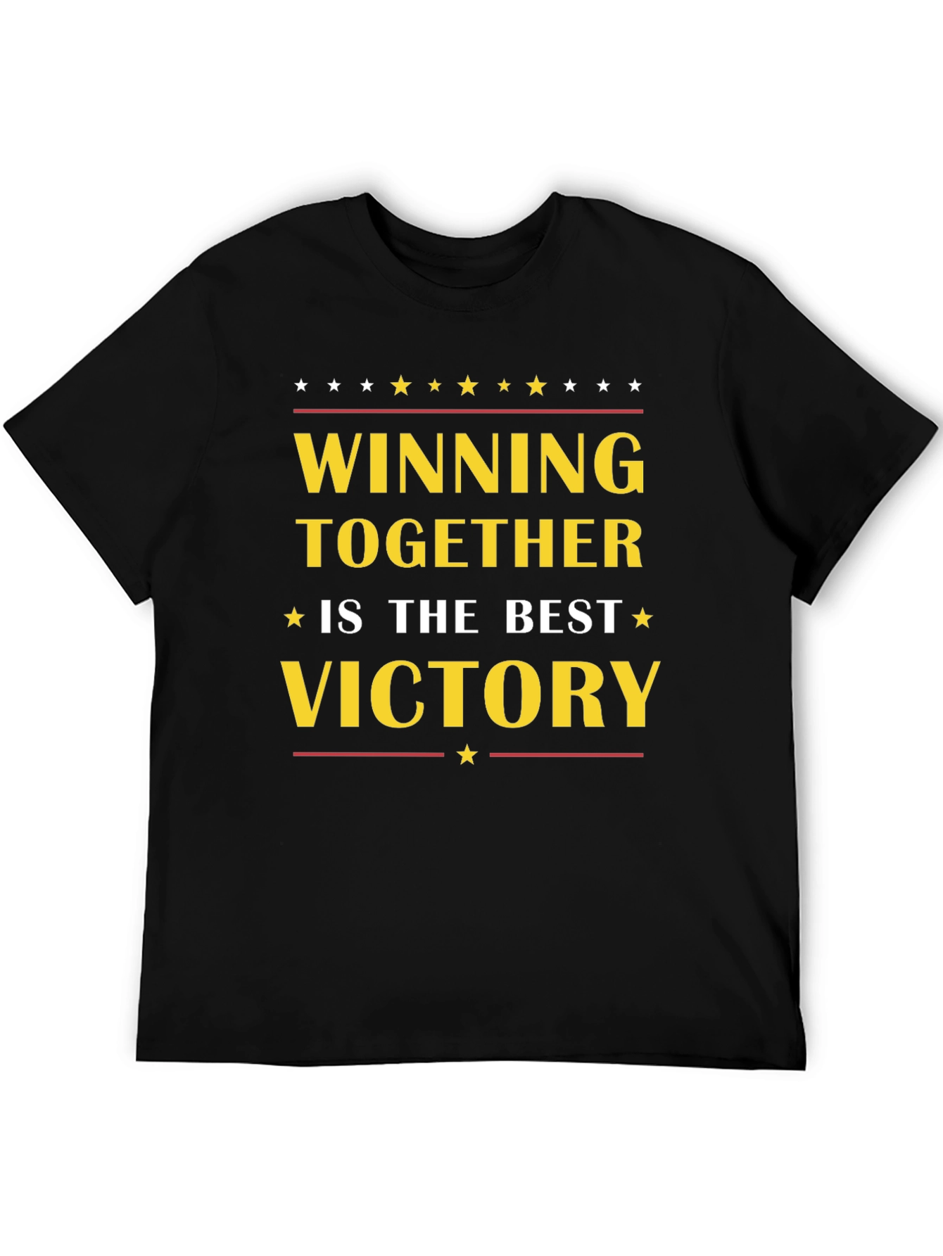 Winning Together Victory T-Shirt - Motivational Tee