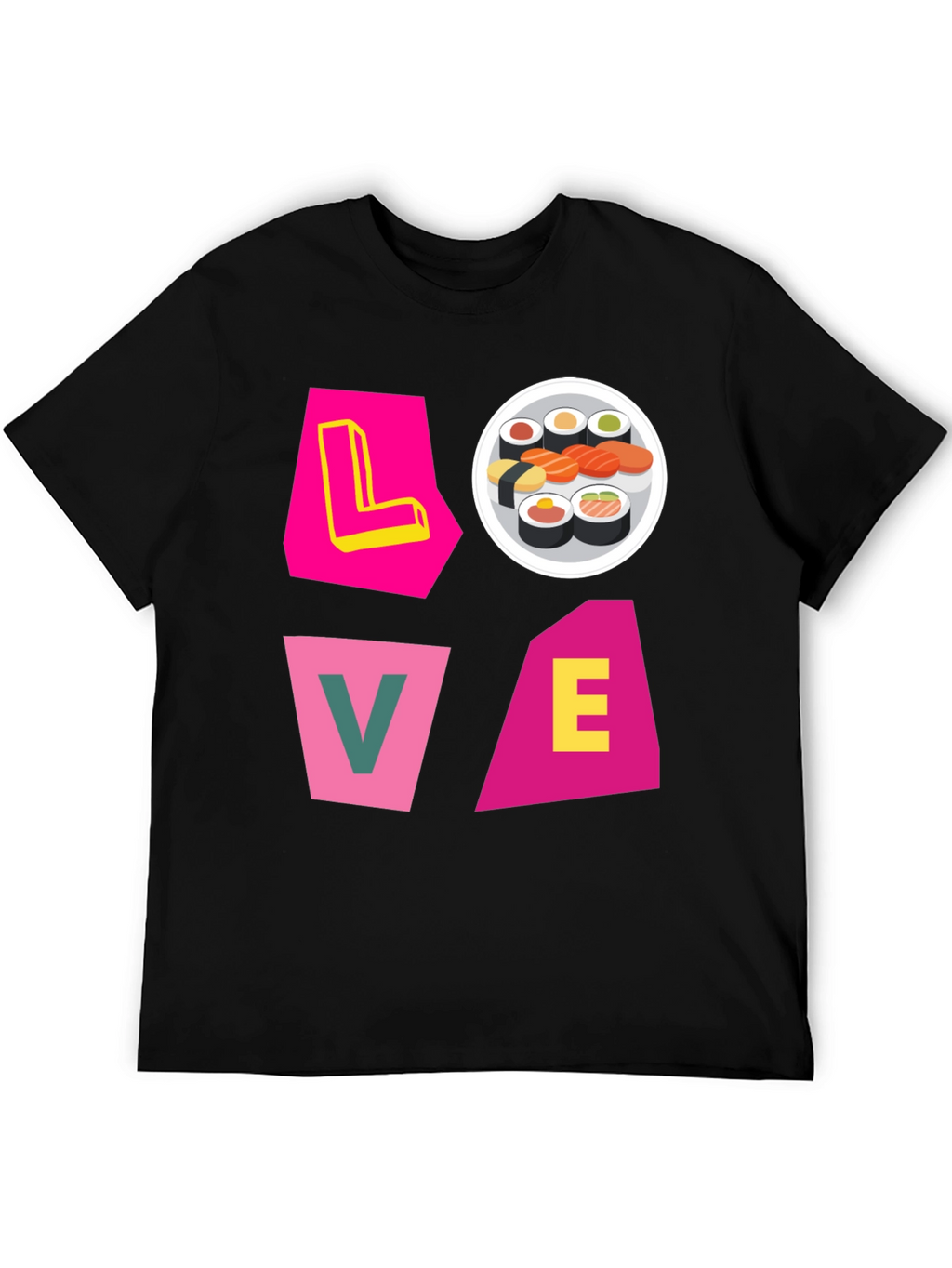 Sushi Lover Graphic Tee - Unique Design
