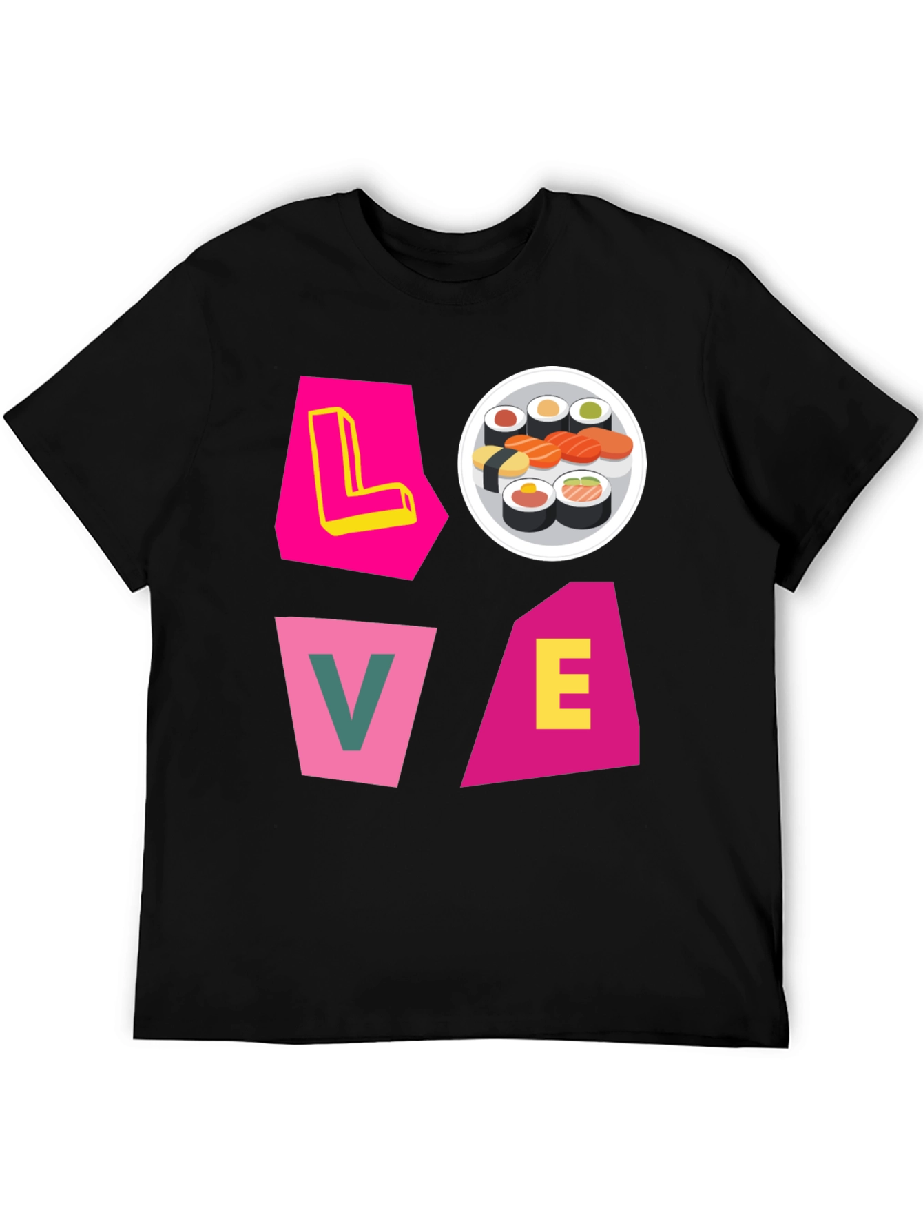Sushi Lover Graphic Tee - Unique Design