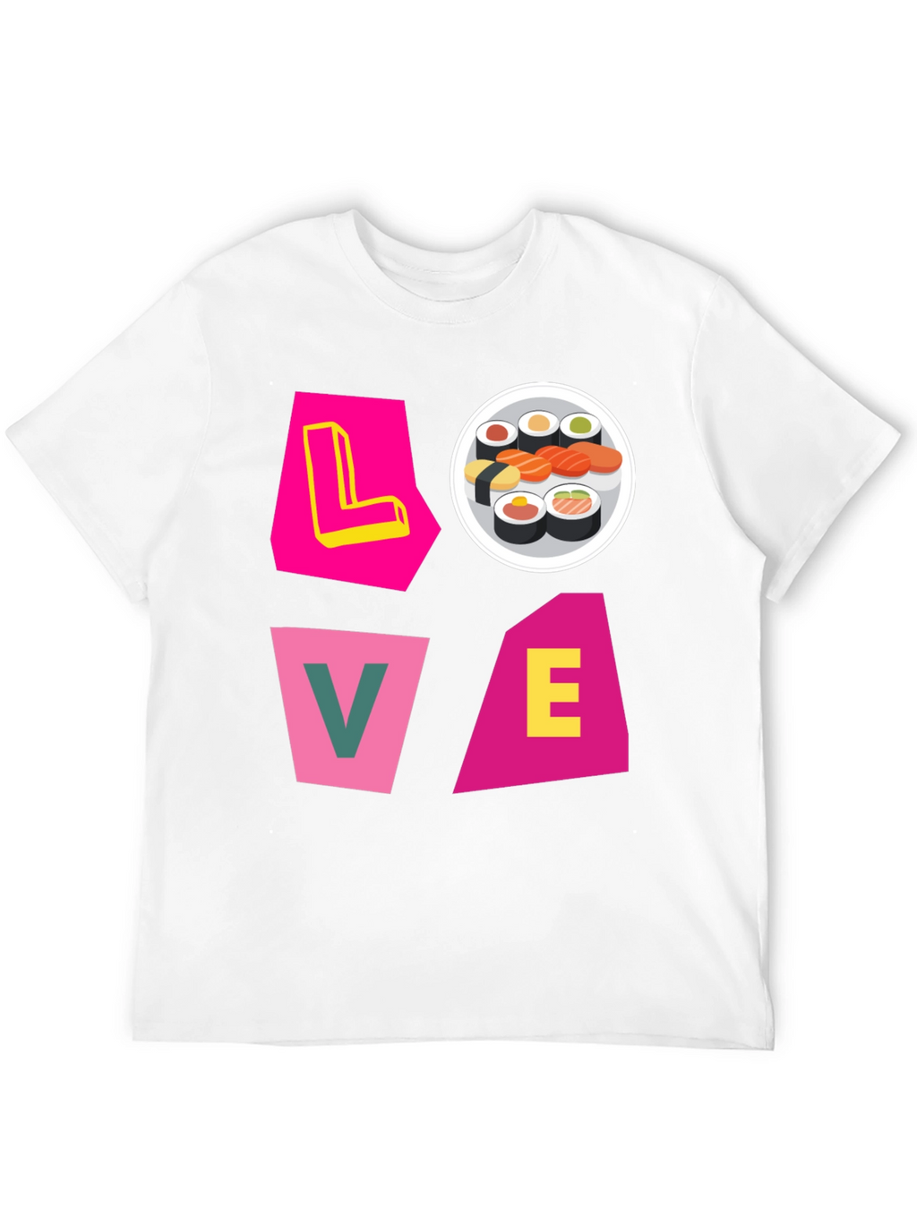 Sushi Lover Graphic Tee - Unique Design