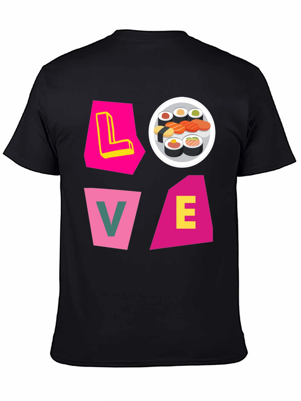 Sushi Lover Graphic Tee - Unique Design