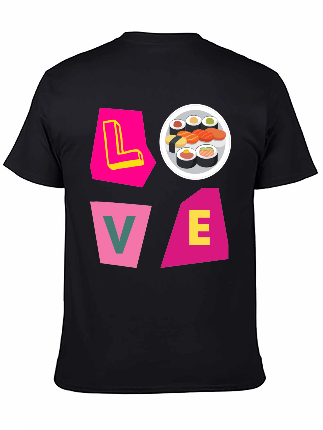 Sushi Lover Graphic Tee - Unique Design