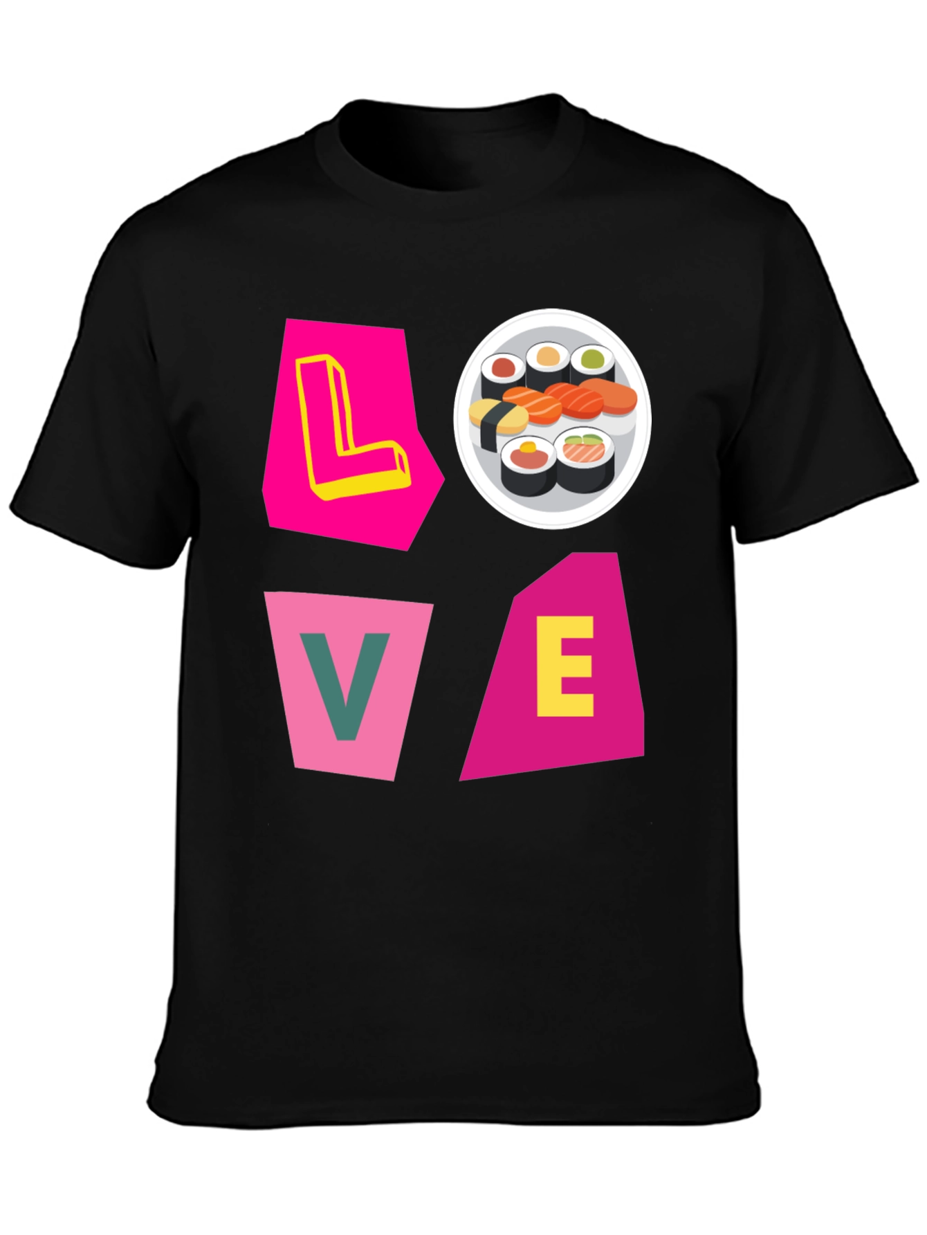 Sushi Lover Graphic Tee - Unique Design
