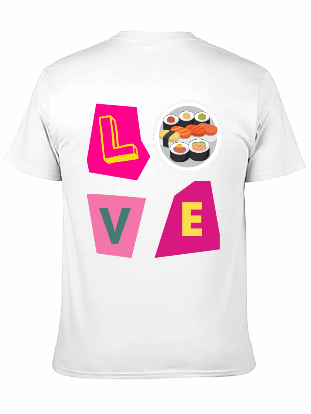 Sushi Lover Graphic Tee - Unique Design
