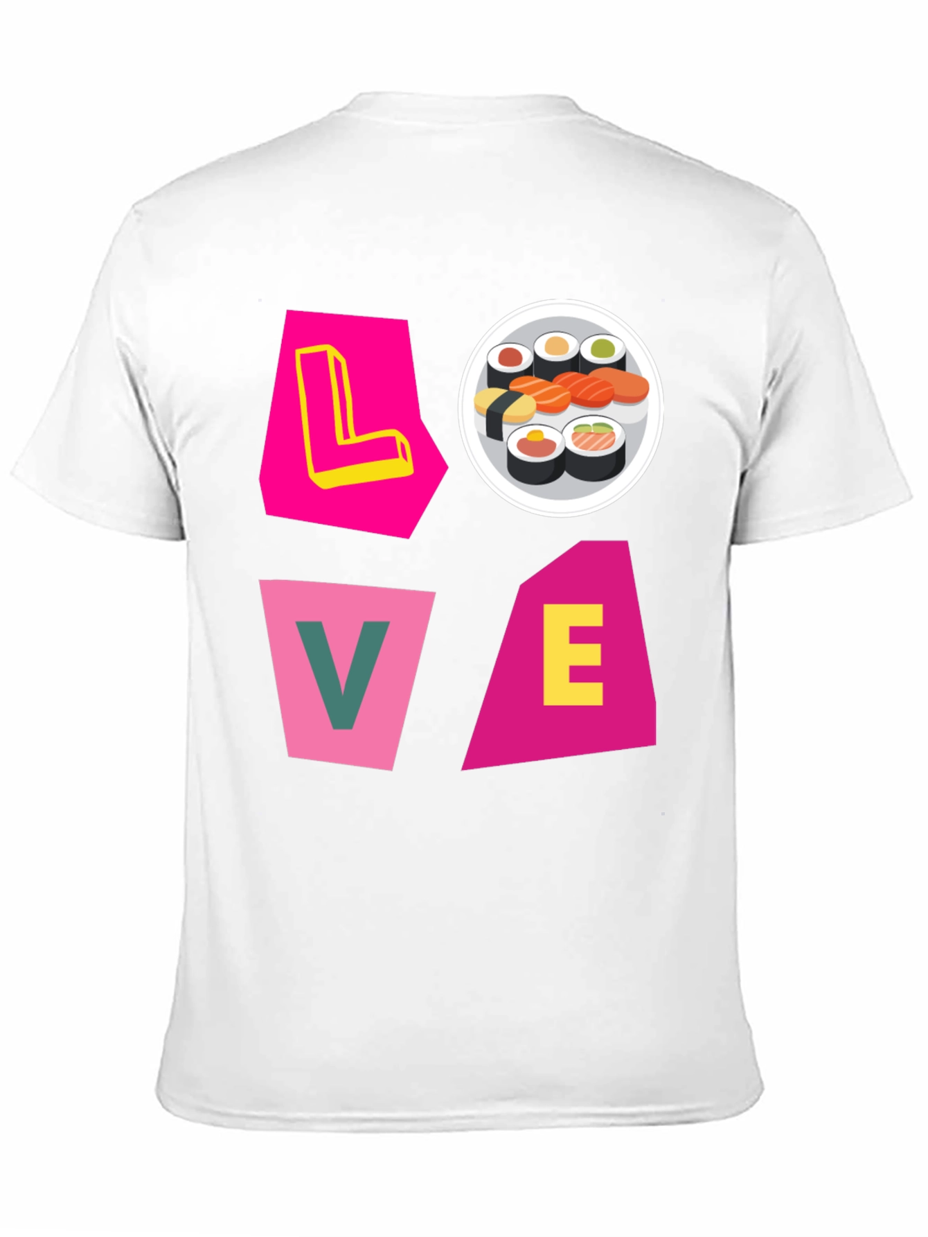 Sushi Lover Graphic Tee - Unique Design