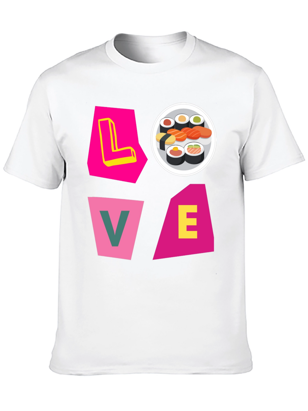 Sushi Lover Graphic Tee - Unique Design