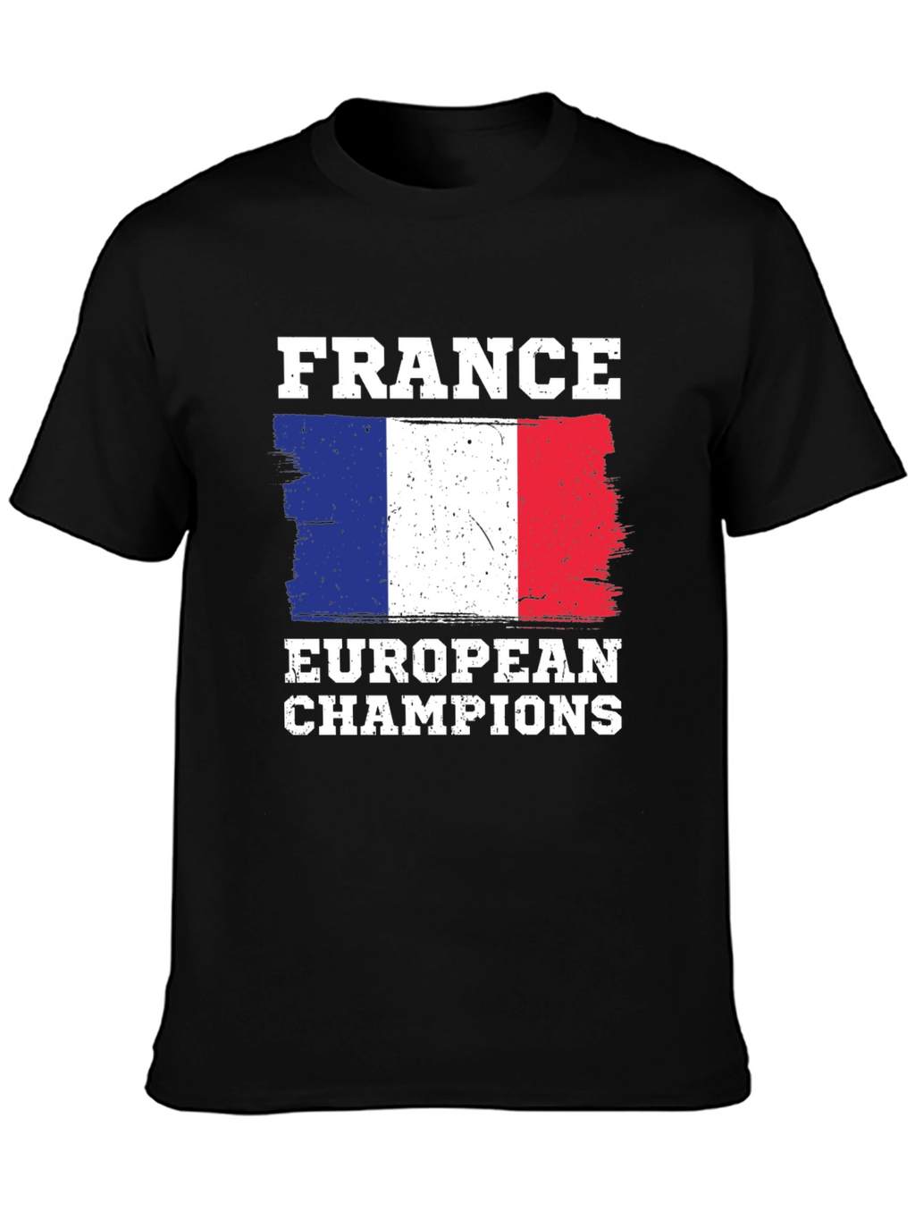 France European Champions T-Shirt - Black
