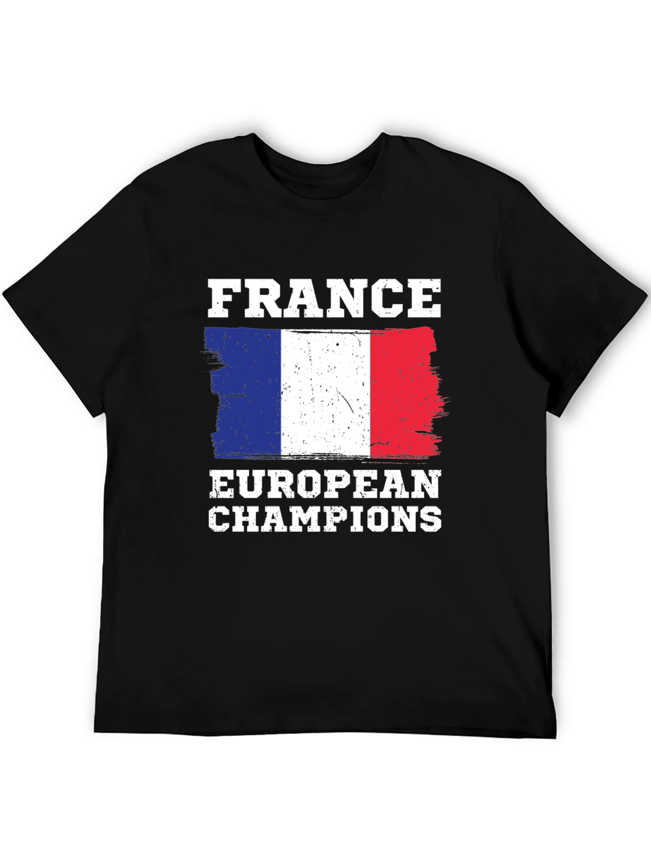 France European Champions T-Shirt - Black