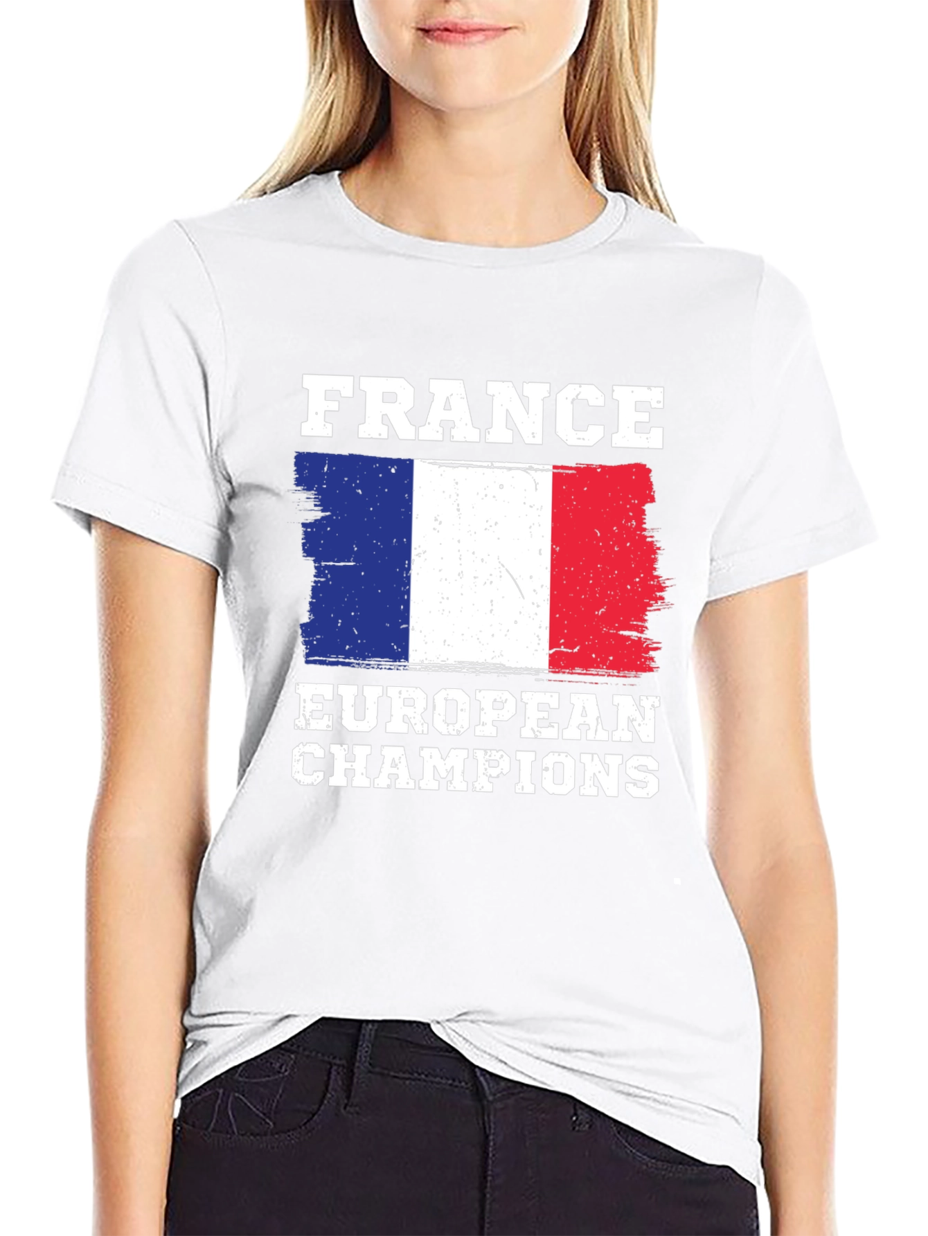 France European Champions T-Shirt - Black