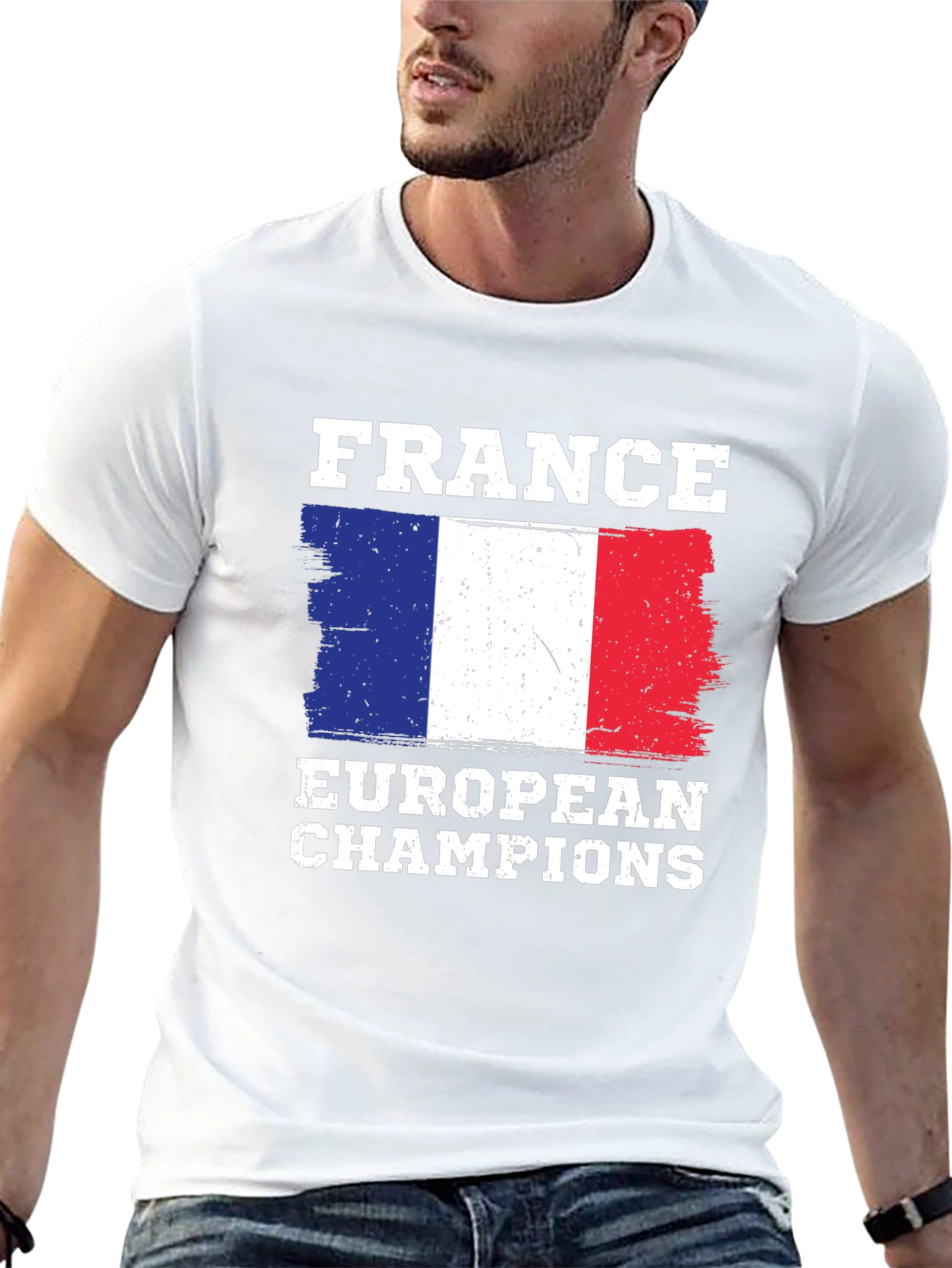 France European Champions T-Shirt - Black