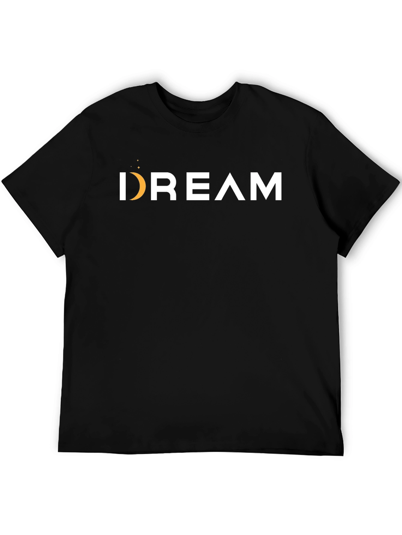 Dream Graphic Tee - Stylish Black T-Shirt for Men