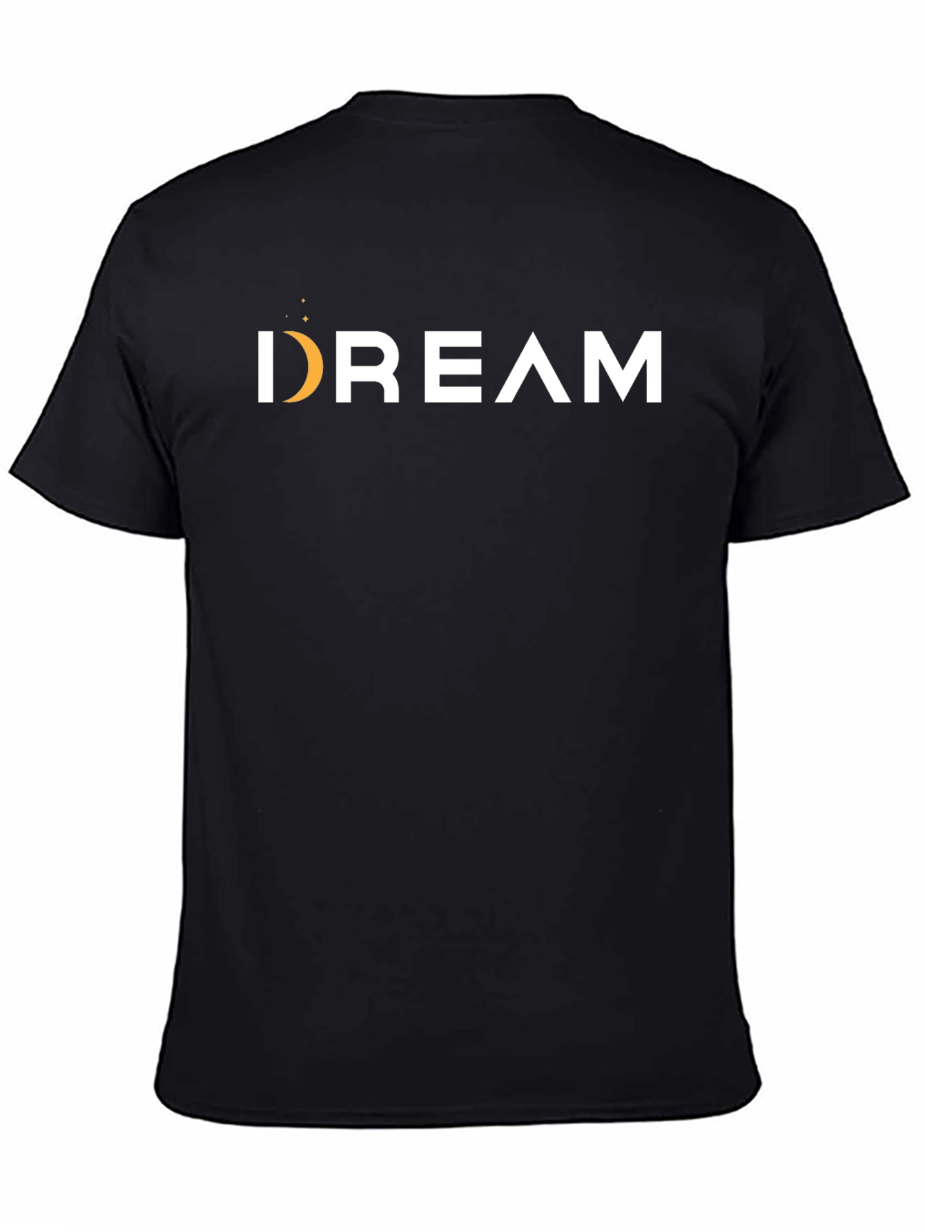 Dream Graphic Tee - Stylish Black T-Shirt for Men