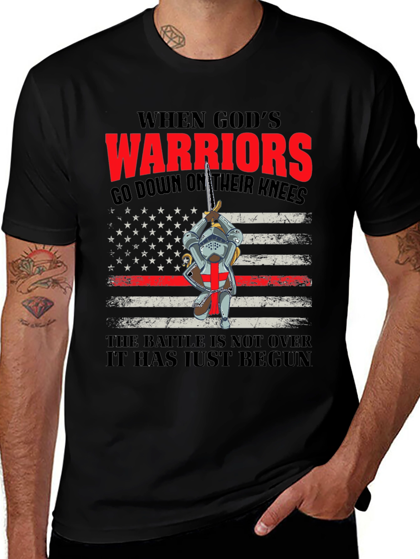 Gods Warriors Knight T-Shirt