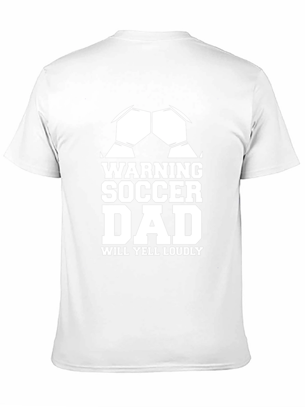 Warning Soccer Dad Graphic T-Shirt