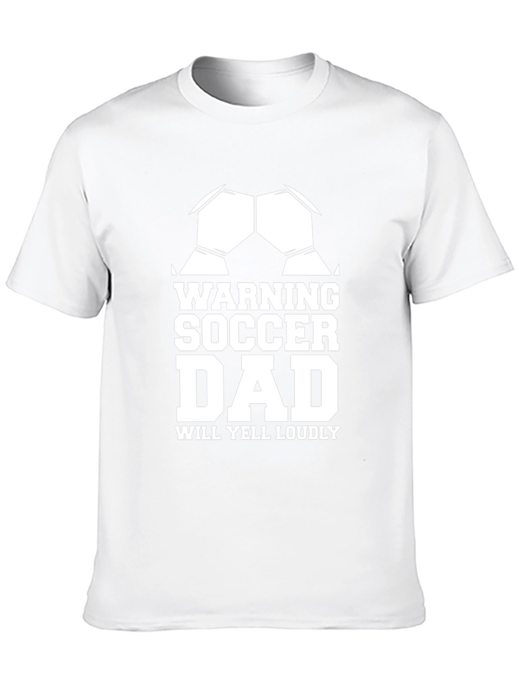 Warning Soccer Dad Graphic T-Shirt