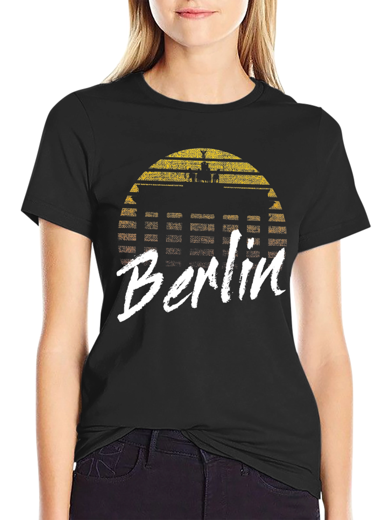 Retro Berlin T-Shirt - Vintage Style German Souvenir