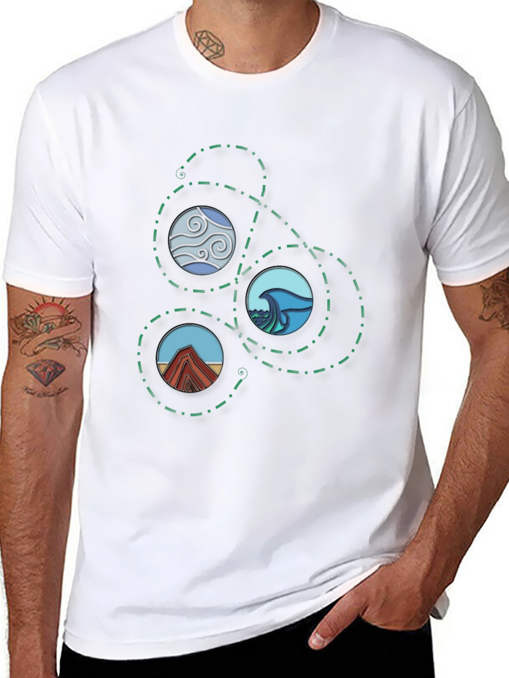 Elemental Symbol T-Shirt - Avatar Inspired