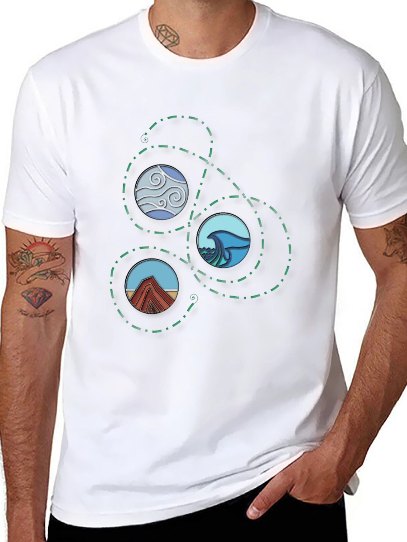 Elemental Symbol T-Shirt - Avatar Inspired