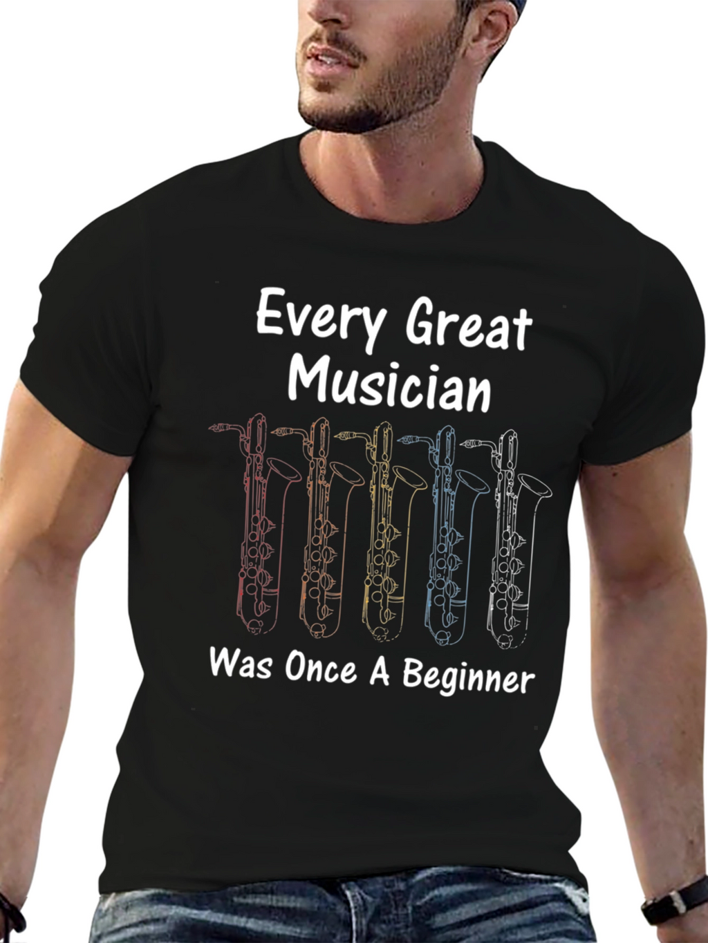 Musician Saxophone Beginner T-Shirt